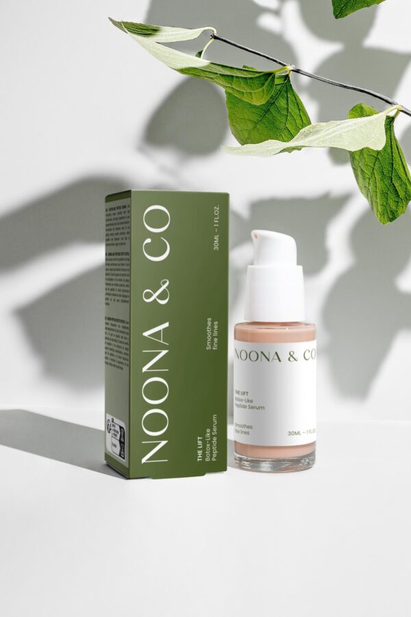 Botox-Like Peptide Serum Box Front — Noona and Co